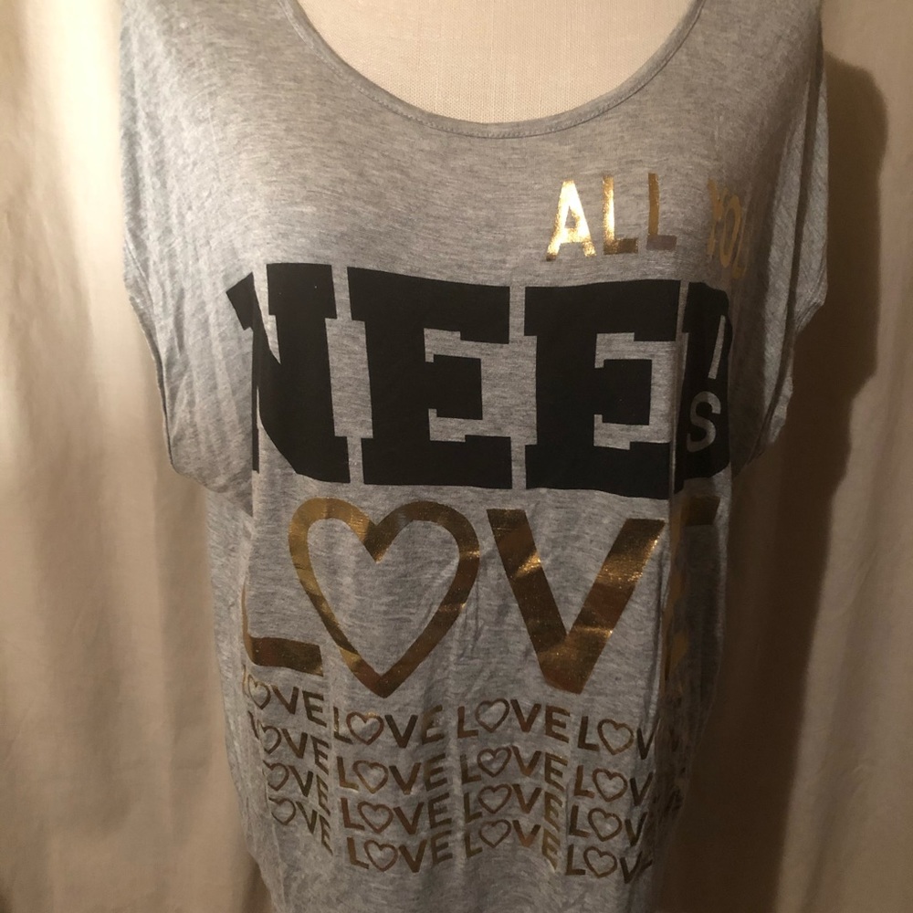 “ALL YOU NEED IS LOVE” shirt